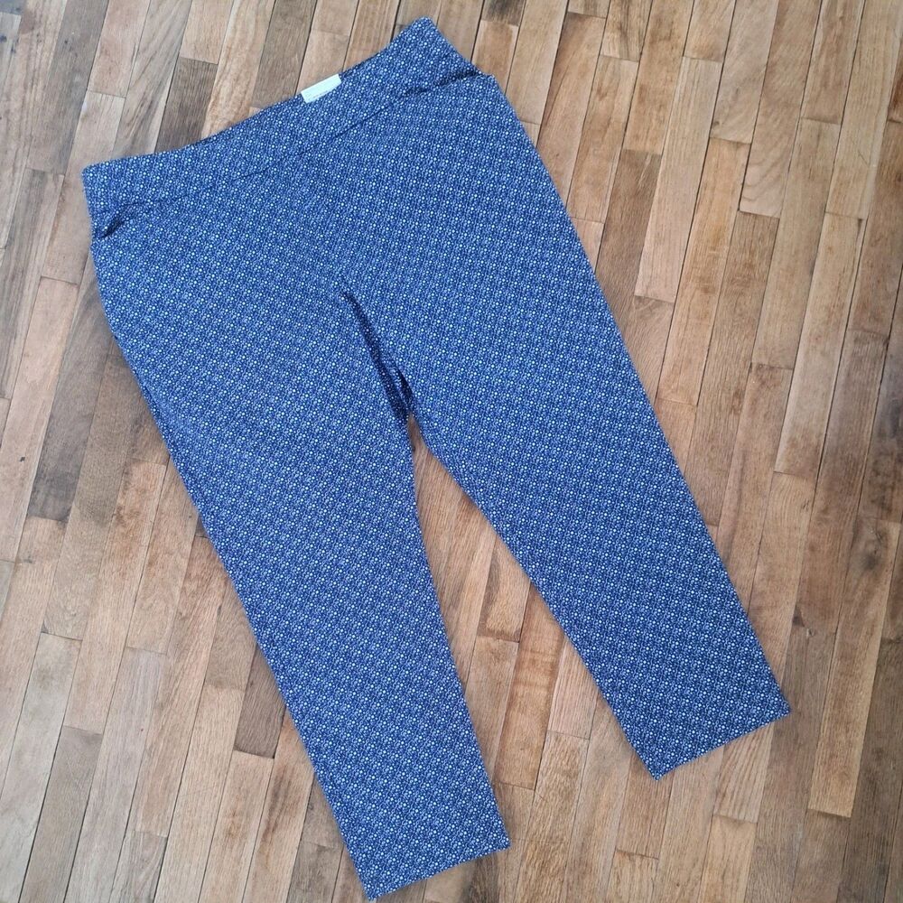 NEW Croft & Barrow PLUS SIZE Mid Rise Straight 24W Blue Pants Effortless Stretch